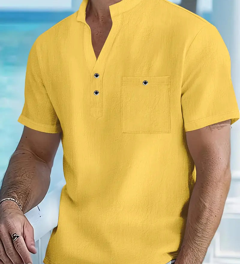 Filaret - Cămașă elegantă cu mânecă scurtă