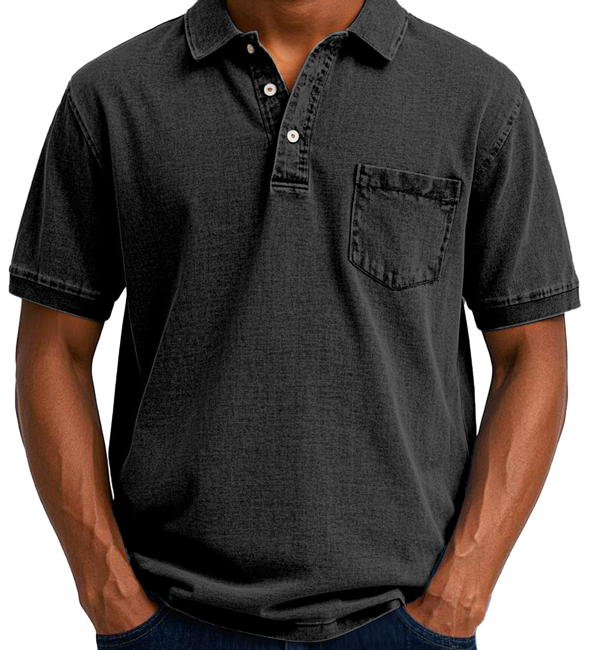 Dobri - Cămașă polo vintage pentru bărbați