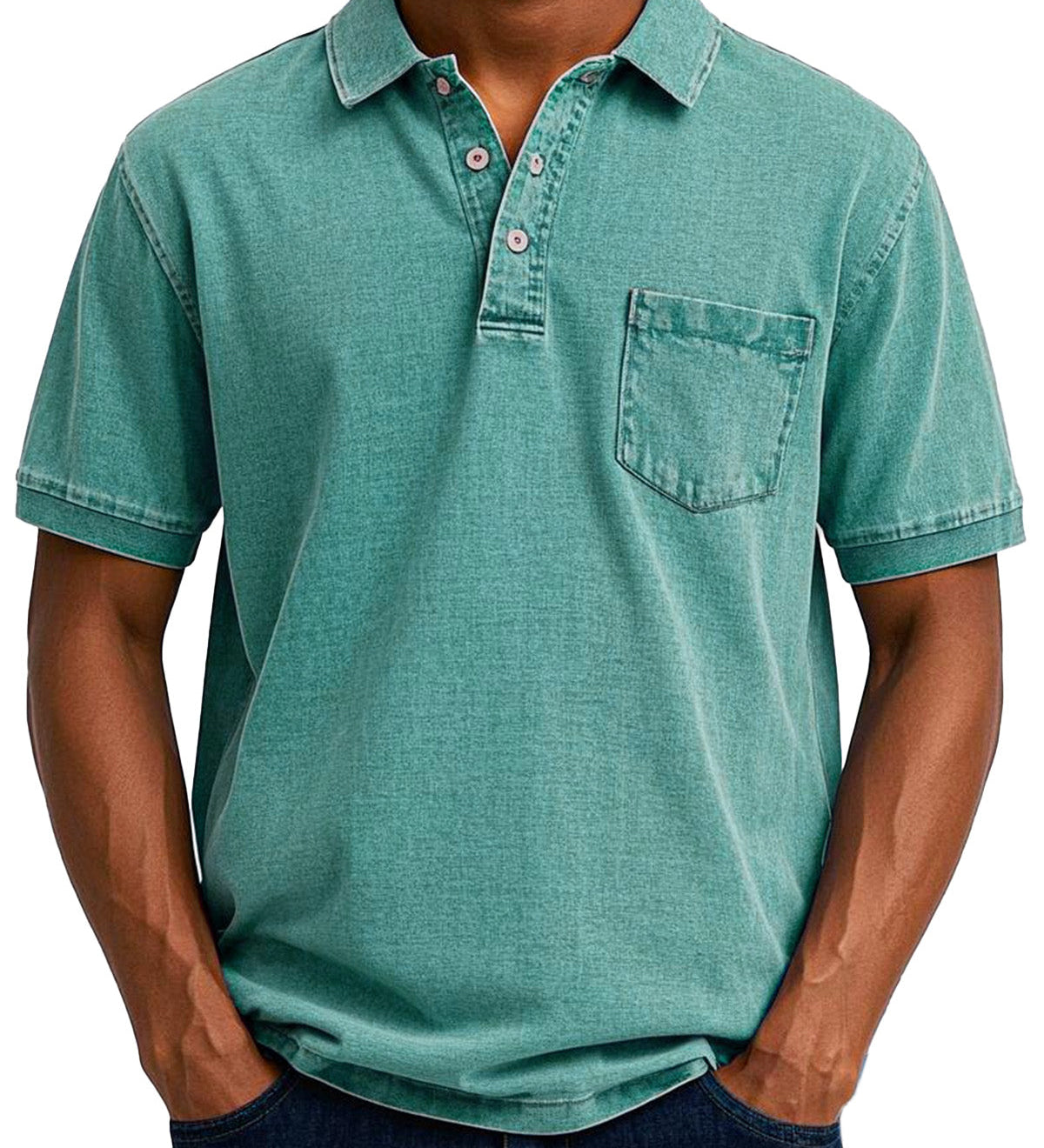 Dobri - Cămașă polo vintage pentru bărbați