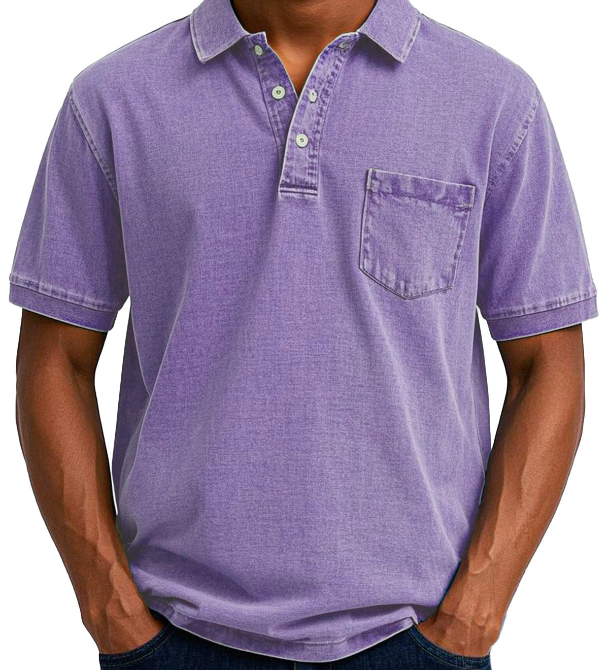 Dobri - Cămașă polo vintage pentru bărbați