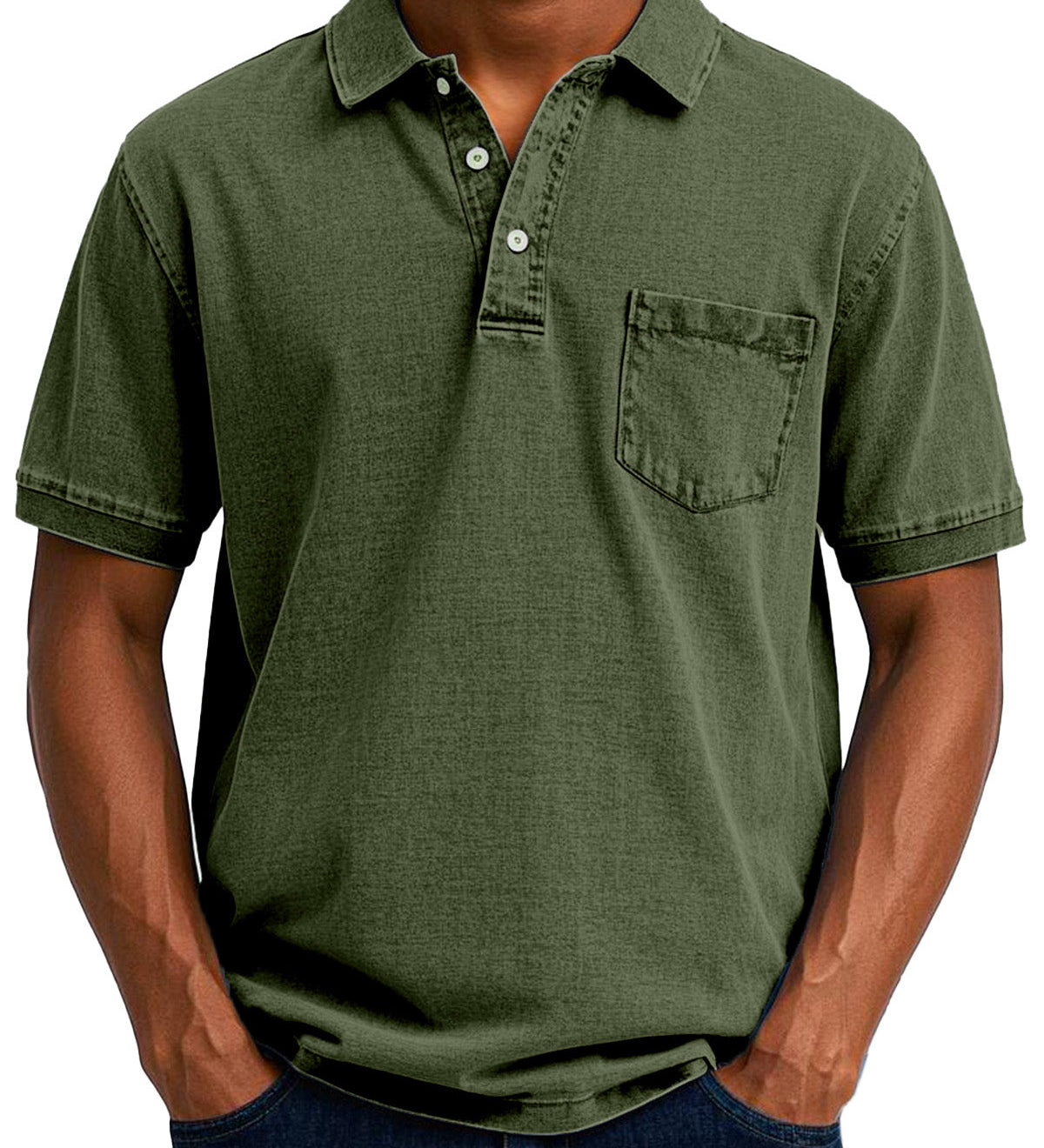 Dobri - Cămașă polo vintage pentru bărbați