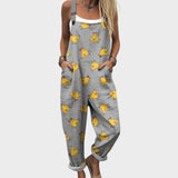 Daniela - Salopetă ușoară florală pentru fiecare zi