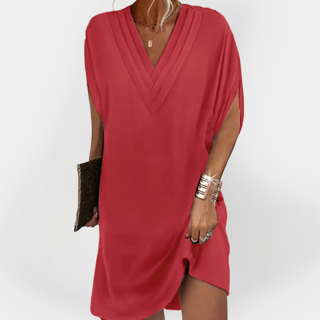 Rochie Elegantă cu Linie Mângâietoare