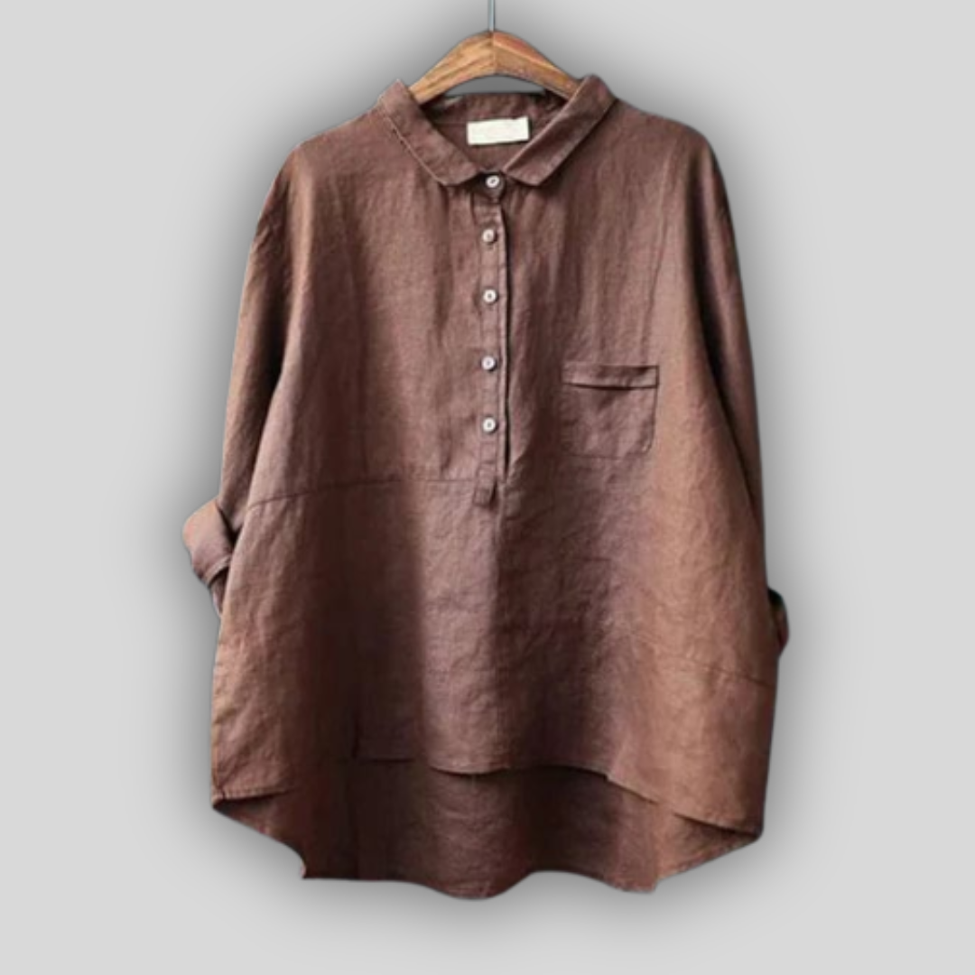 Bluză din verde simplu