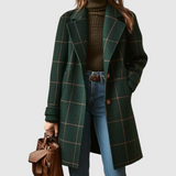 Ana – Palton Clasic cu Carouri