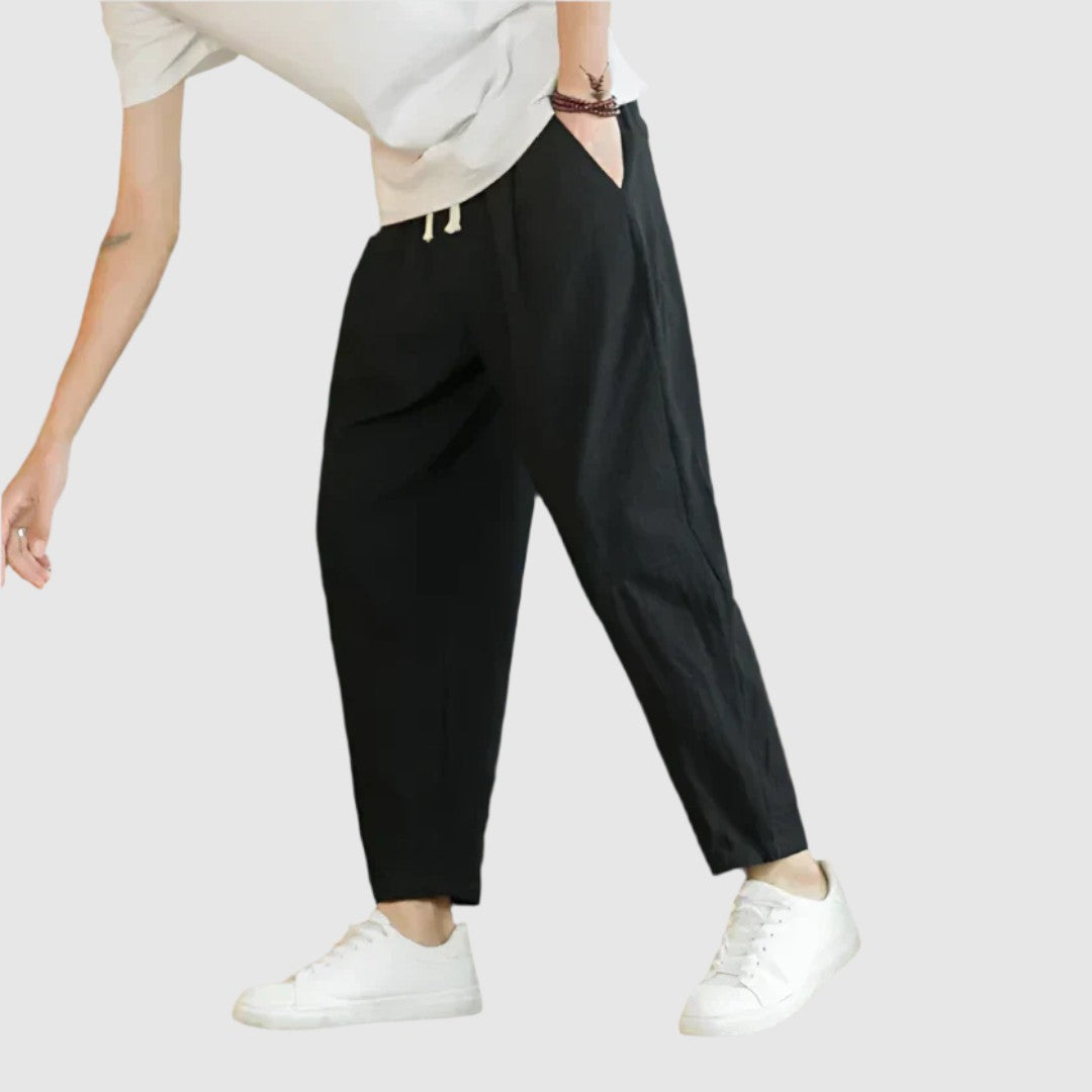 Găsit - Pantaloni din bumbac Cancun