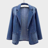 Sandra - Blazer Clasic din Denim