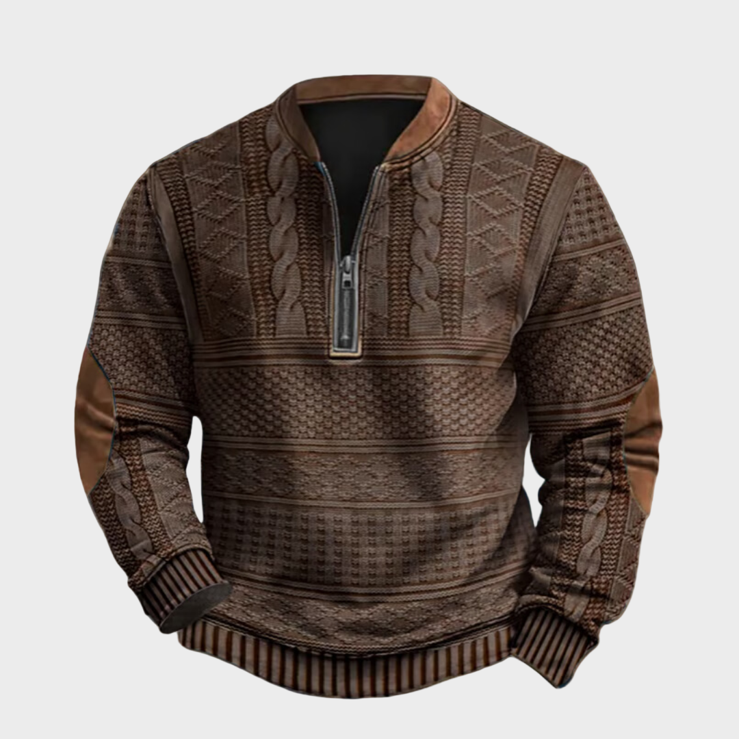 Daniel - Pulover cu fermoar până la jumătate