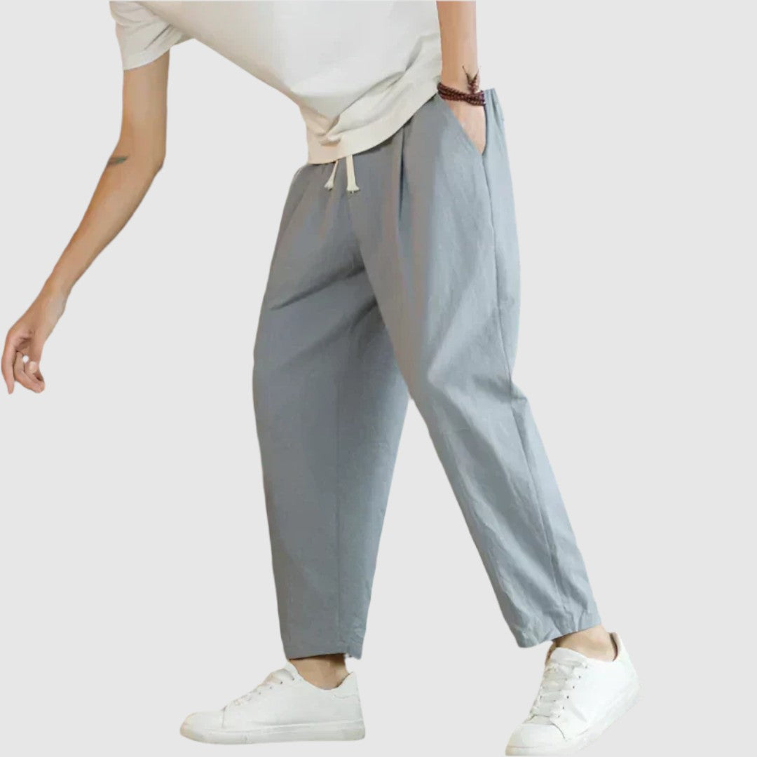 Găsit - Pantaloni din bumbac Cancun