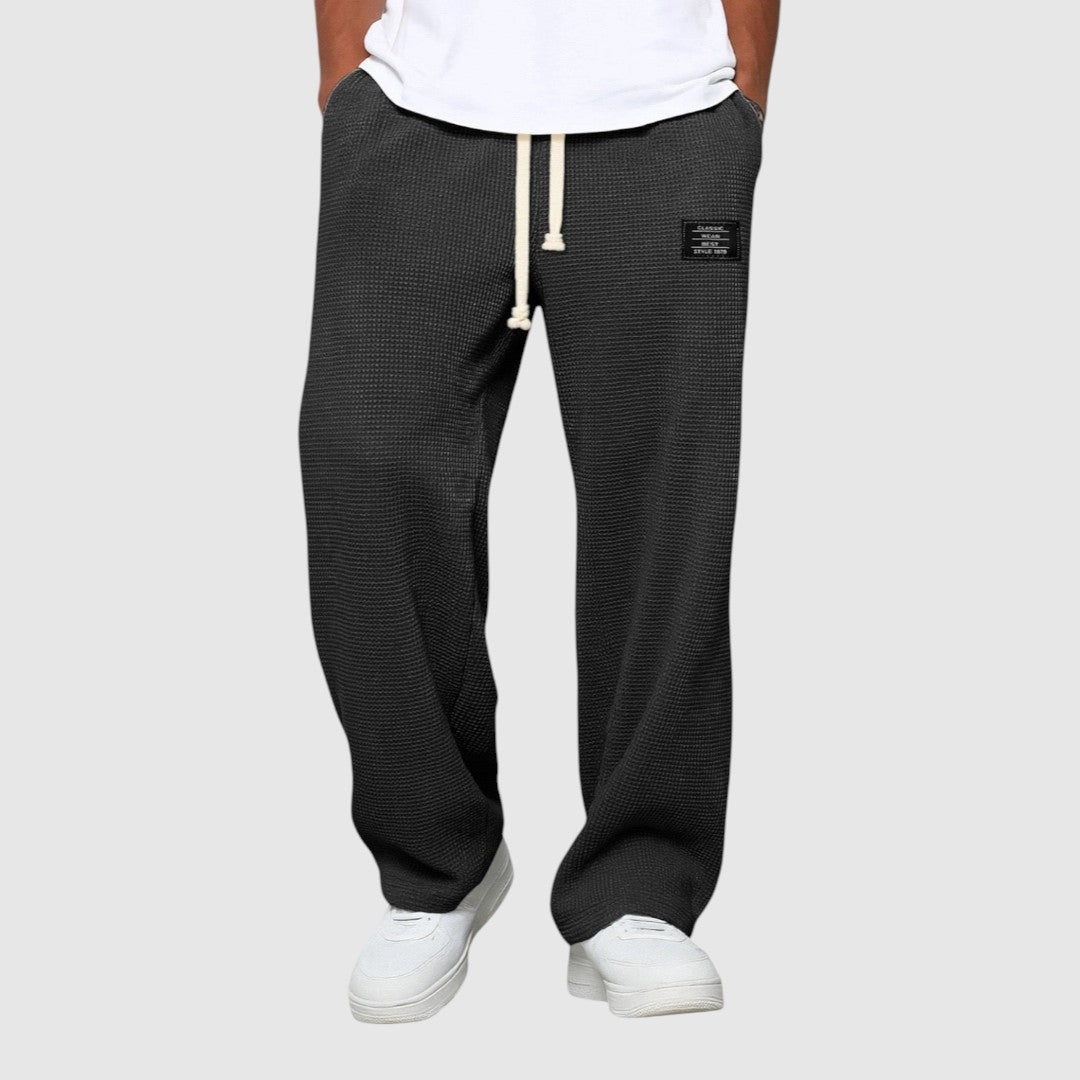 Boril – Pantaloni joggeri tricotati premium