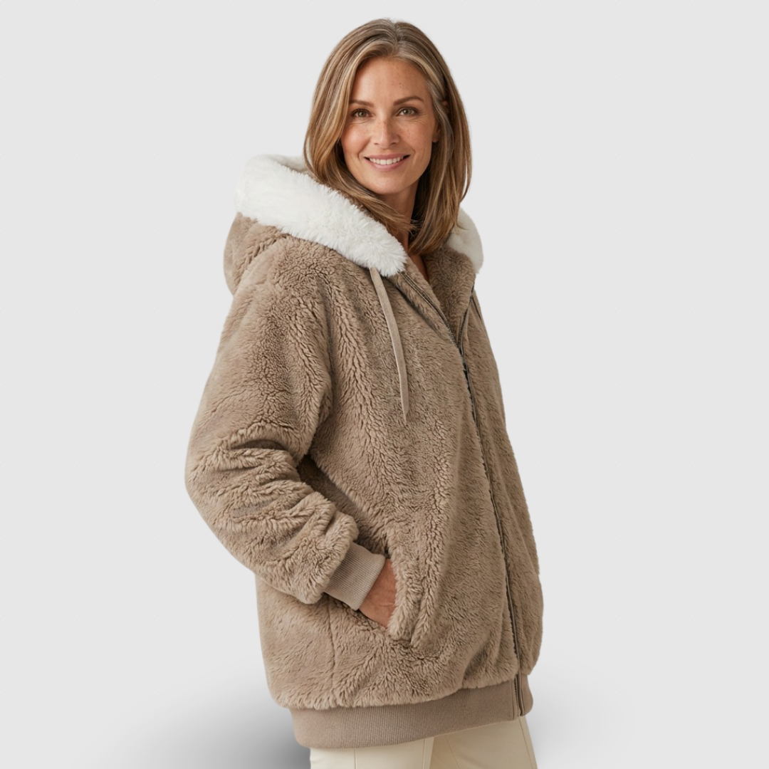 Yana – Jachetă premium din puf cu glugă