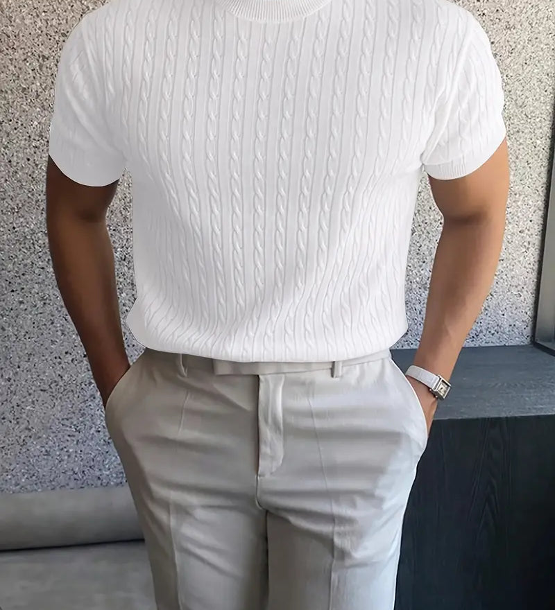 Ognanko - Pulover elegant din tricot