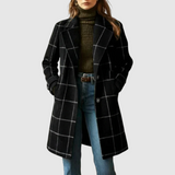 Ana – Palton Clasic cu Carouri