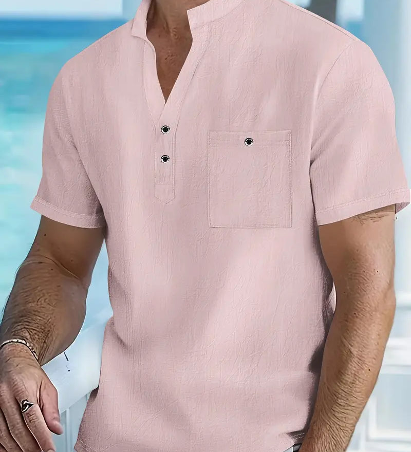 Filaret - Cămașă elegantă cu mânecă scurtă