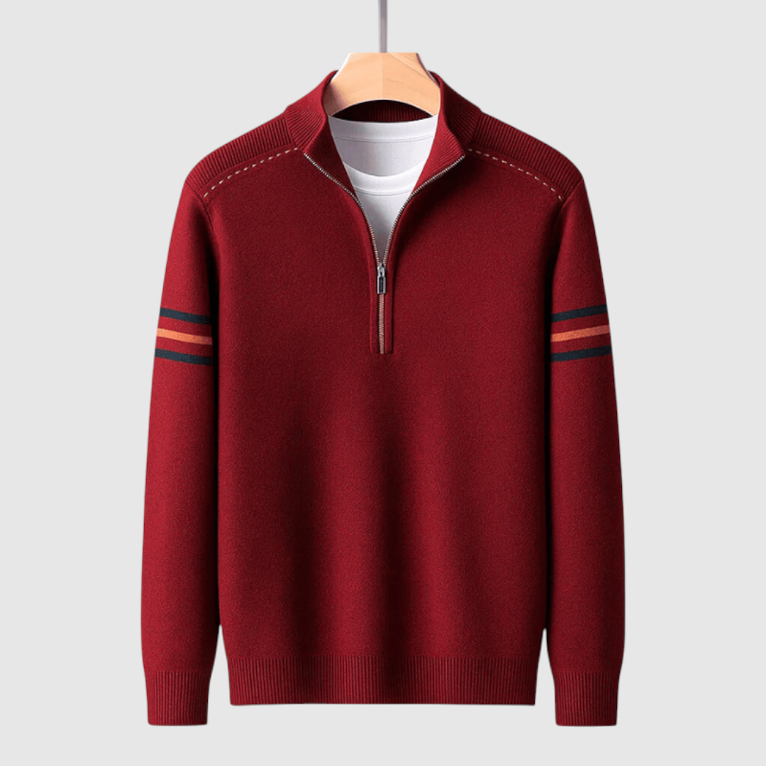 Simeon – Pulover premium cu fermoar