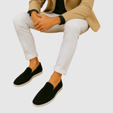 Venelin - Mocasini eleganți din velur