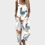 Ines - Salopetă lejeră colorată pentru fiecare zi