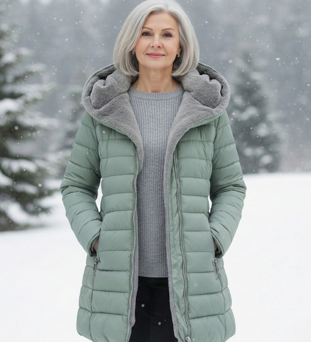 Monica – Palton de Iarnă Confortabil