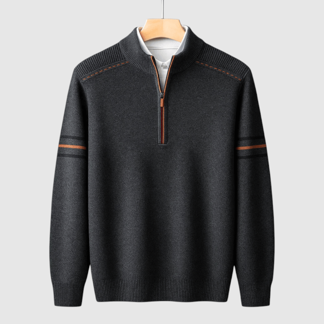 Simeon – Pulover premium cu fermoar