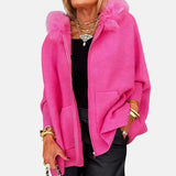 Kalina – Geacă din Lână cu Blană Sintetică