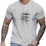 Anastas - Tricou stilat cu decolteu rotund și imprimeu grafic