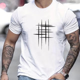 Anastas - Tricou stilat cu decolteu rotund și imprimeu grafic