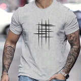 Anastas - Tricou stilat cu decolteu rotund și imprimeu grafic