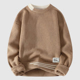 Evan – Pulover Tricotat cu Textură