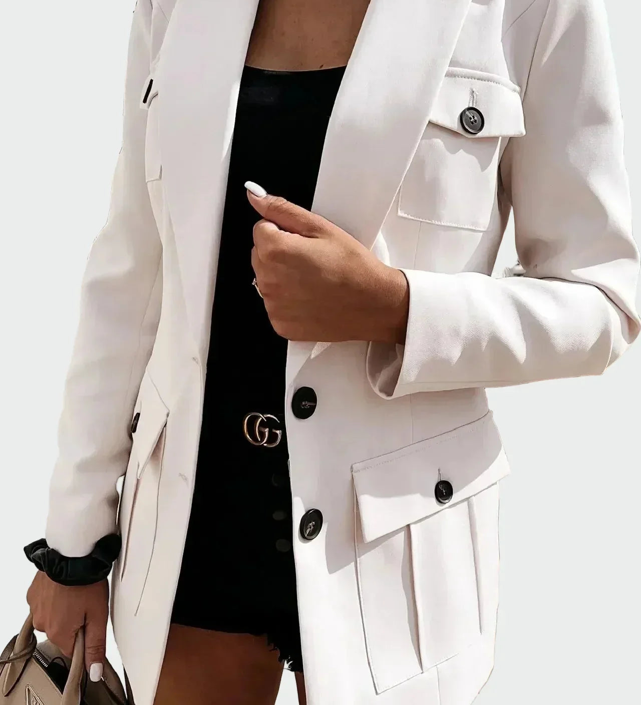 Sacou cu croi elegant