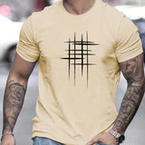 Anastas - Tricou stilat cu decolteu rotund și imprimeu grafic