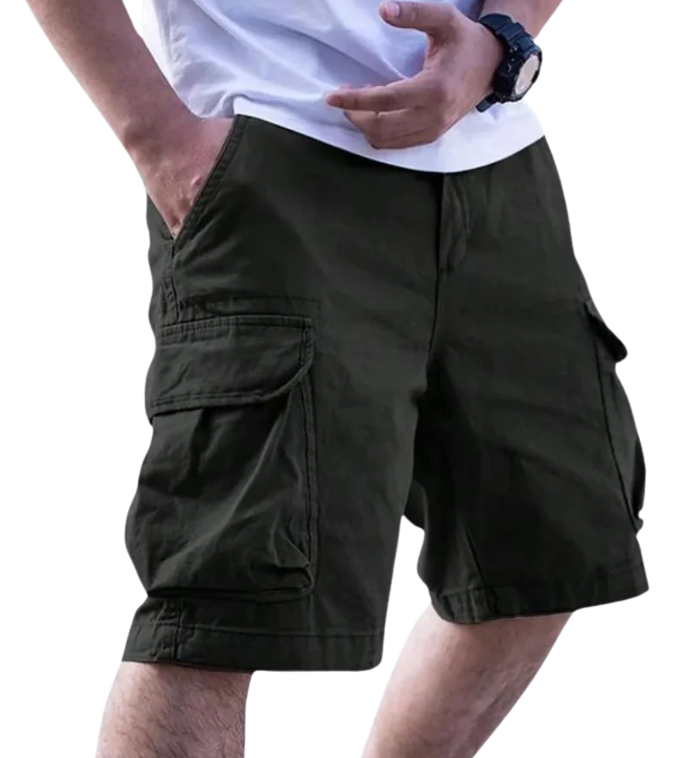 Camen - Pantaloni cargo croiți