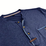 Chavor - Tricou elegant cu decolteu rotund și buzunar