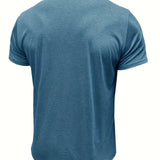 Chavor - Tricou elegant cu decolteu rotund și buzunar