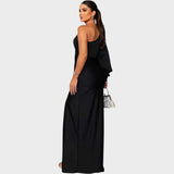 Marika – Rochie elegantă lungă cu un umăr