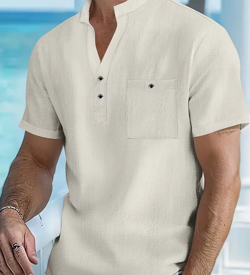 Filaret - Cămașă elegantă cu mânecă scurtă