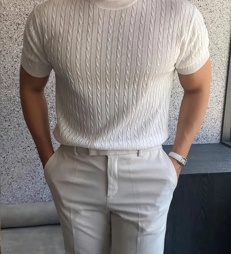 Ognanko - Pulover elegant din tricot