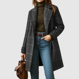 Ana – Palton Clasic cu Carouri