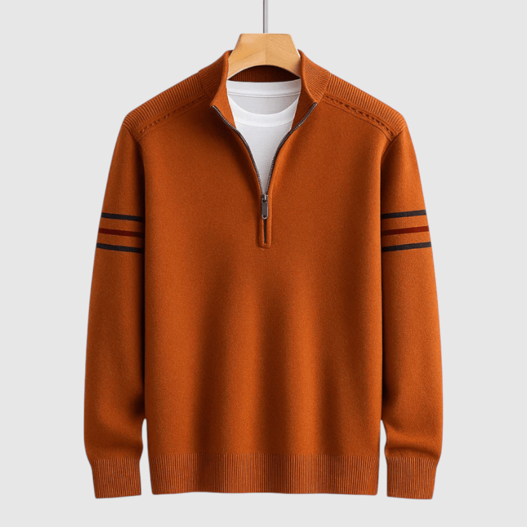 Simeon – Pulover premium cu fermoar