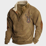 Carlos - Hanorac cu motiv de cerb