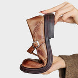 Verda - Pantofi Eleganți din Piele